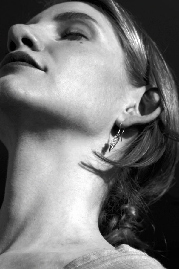 Névé Dangles - Gold Vermeil Sterling Silver - TiniCoterie