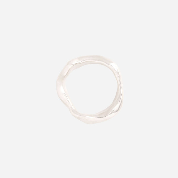 Tinicoterie Aella Ring in sterling silver - top view