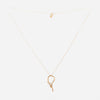 Tinicoterie Enlaced I Pendant Necklace in gold vermeil on silver