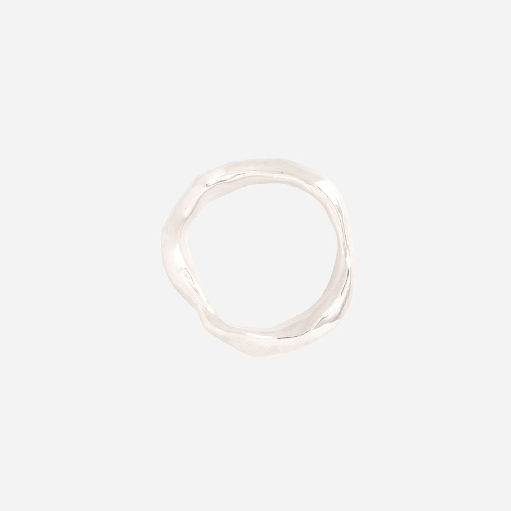 Tinicoterie Aella Ring in sterling silver - top view