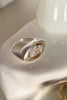 Tinicoterie The Mod Silver Moissanite / Diamond Ring