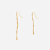 Tinicoterie Drizzly Memory Asymmetrical Earrings - Gold - product side