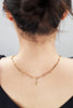 Tinicoterie Rain On Me Necklace - gold - model back