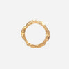 Yellow Ground Diamond Ring - Gold Vermeil - TiniCoterie